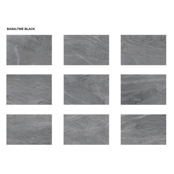 CREEK WAVE NERO PORCELAIN (BASALTINE BLACK)