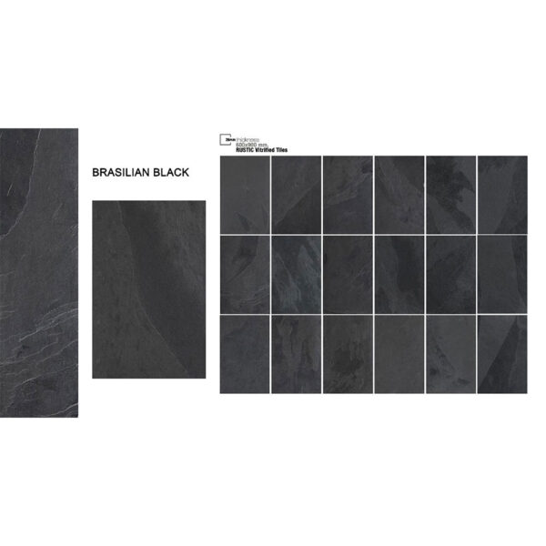 BRAZILIAN BLACK PORCELAIN