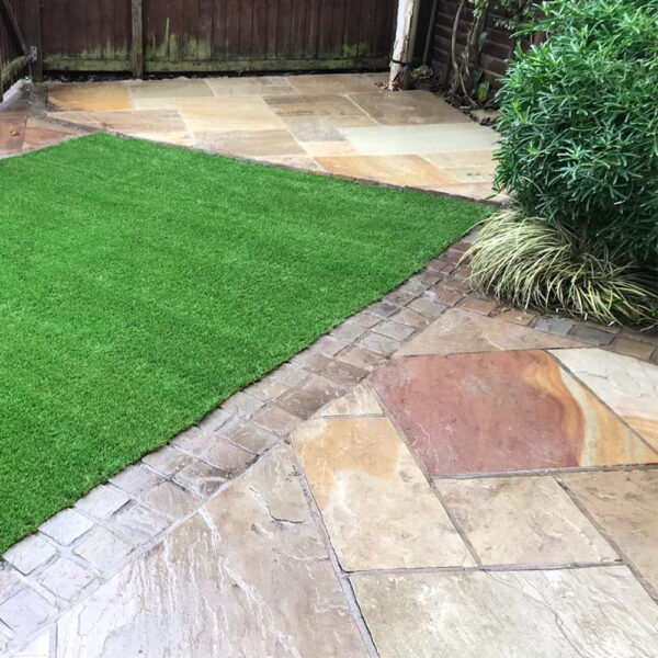 FOSSIL BUFF TUMBLED & AGED