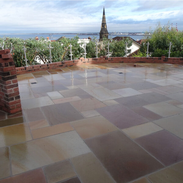 Rippon Sawn and Honed paving