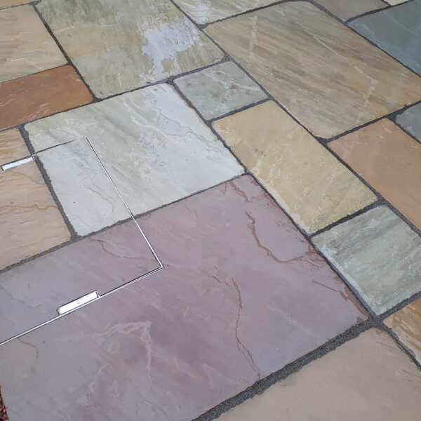 RAJ GREEN TUMBLED & AGED