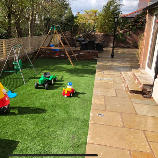 YELLOW LIMESTONE TUMBLED & BRUSHED