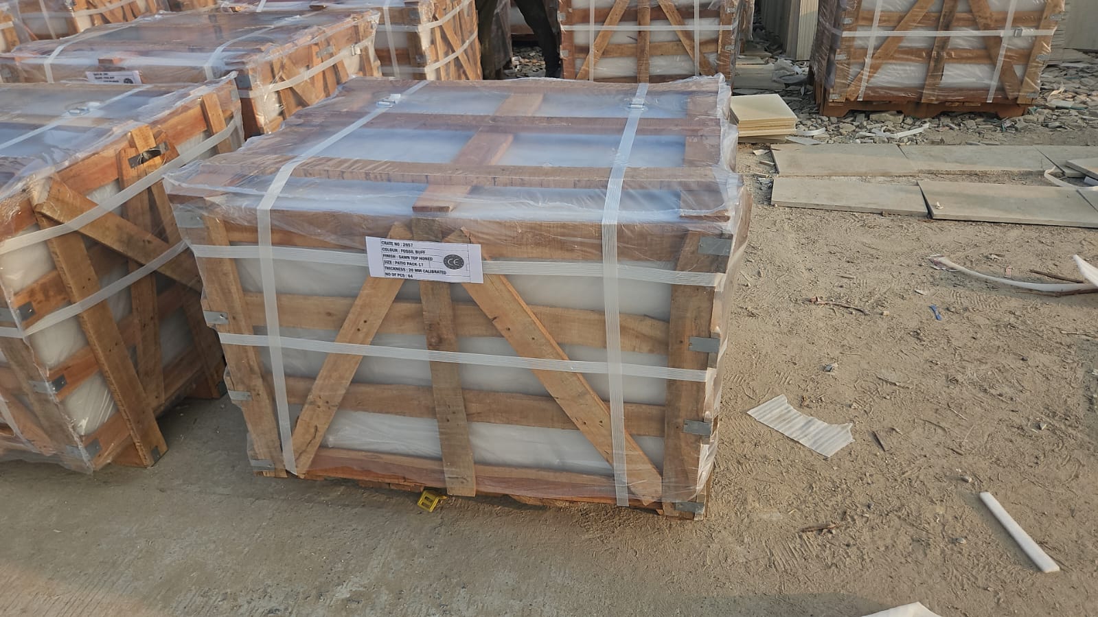 Labeled Crate
