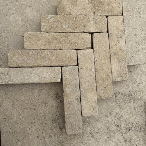 Sinai Beige Limestone Cobbles 200x100 (40mm)