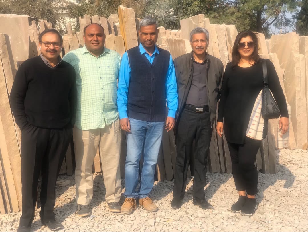 DNS Team at Stone Yard, Rajasthan
